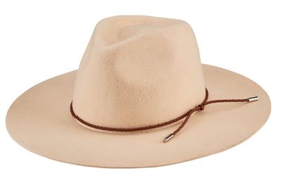 BONE FEDORA BRAID TRIM