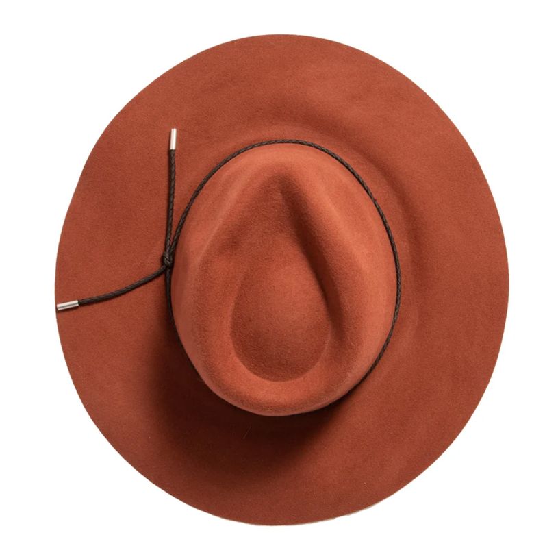 RUST FEDORA BRAID TRIM