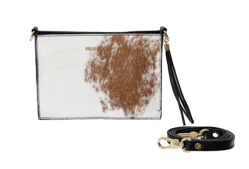 RECT CROSSBDY CALF BAG