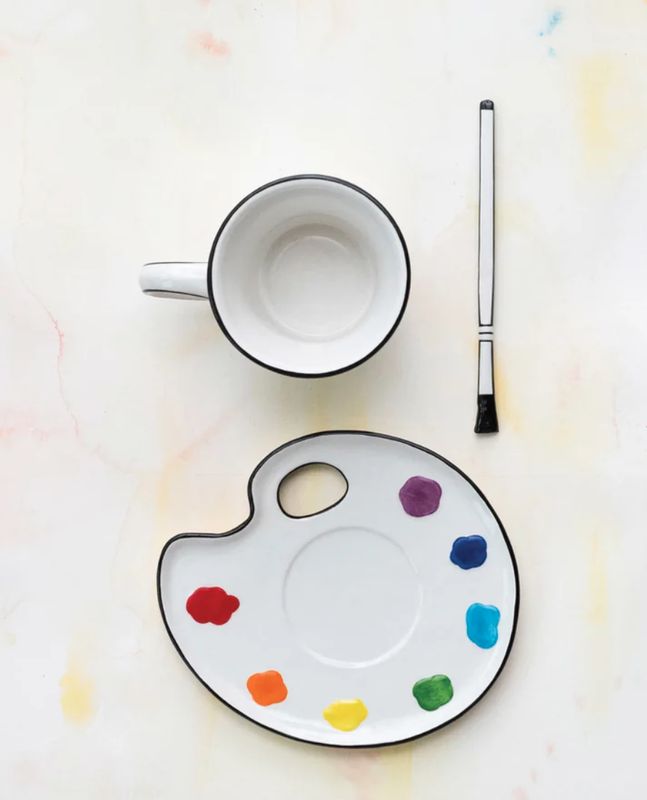 PAINTERS TEACUP & PALLETE
