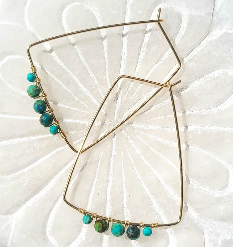LESLIE RECTANGLE HOOPS