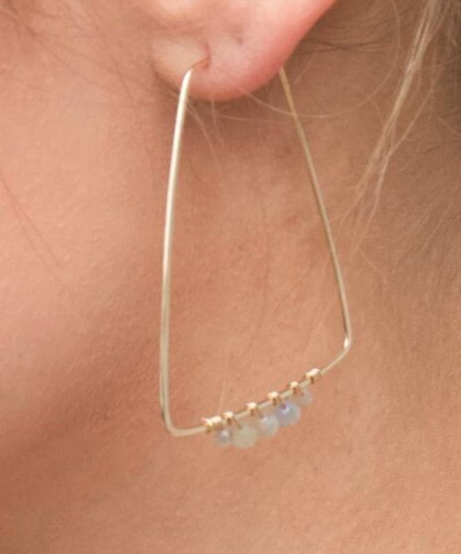 LESLIE RECTANGLE HOOPS