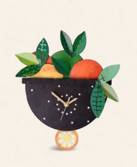 FRUIT WALL CLOCK