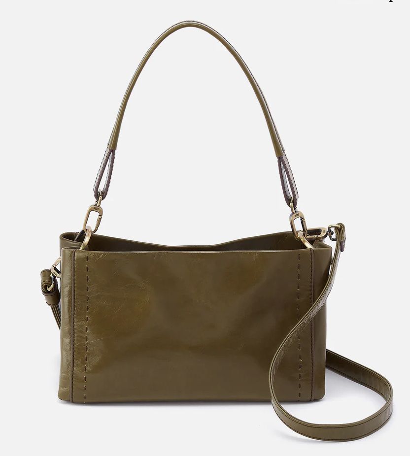 SENECA SHOULDER CROSSBODY - OLIVE VEIL