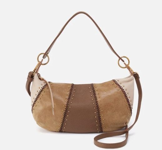 OPAL PATCHWORK SHOULDER - TIMBER BROWN