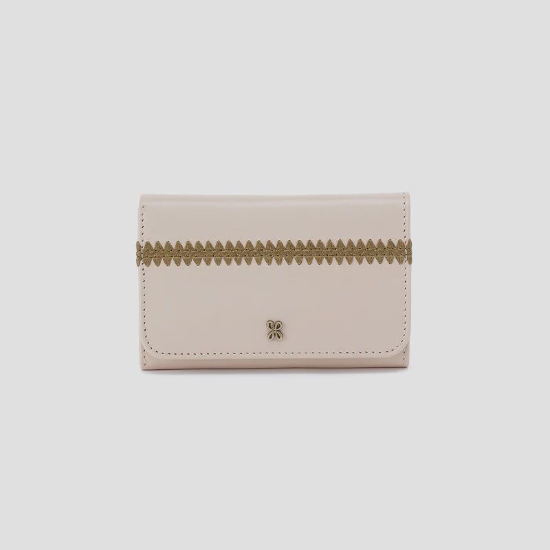 JILL TRI FOLD WALLET PALE FLAX