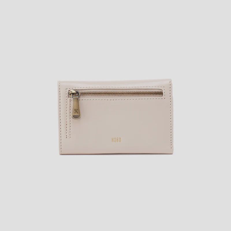 JILL TRI FOLD WALLET PALE FLAX