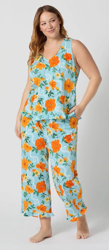 GOLDEN BREEZE CROP PJs