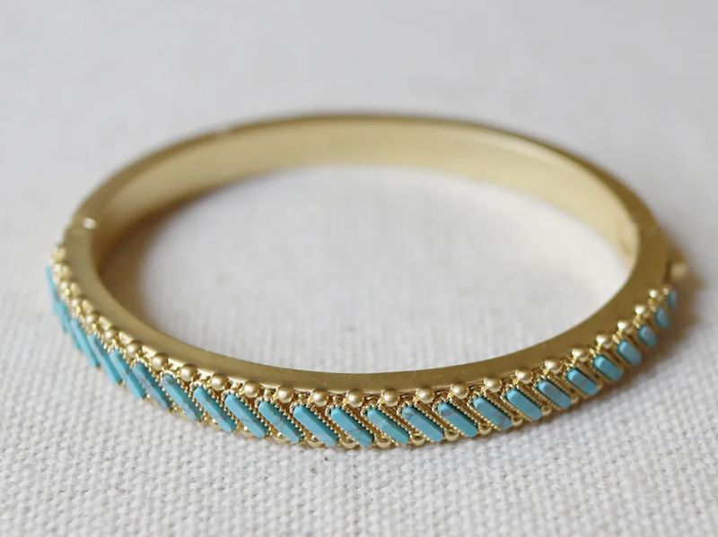 GLD REVERIE TURQ BRLT