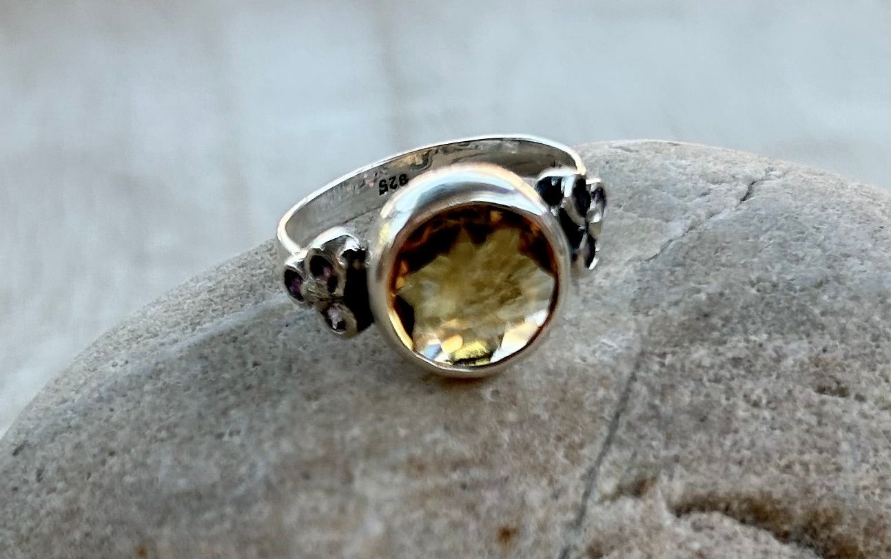 Rebekka Citrine Ring