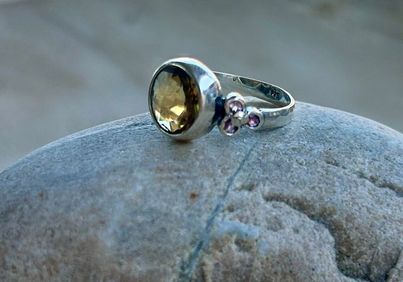 Rebekka Citrine Ring