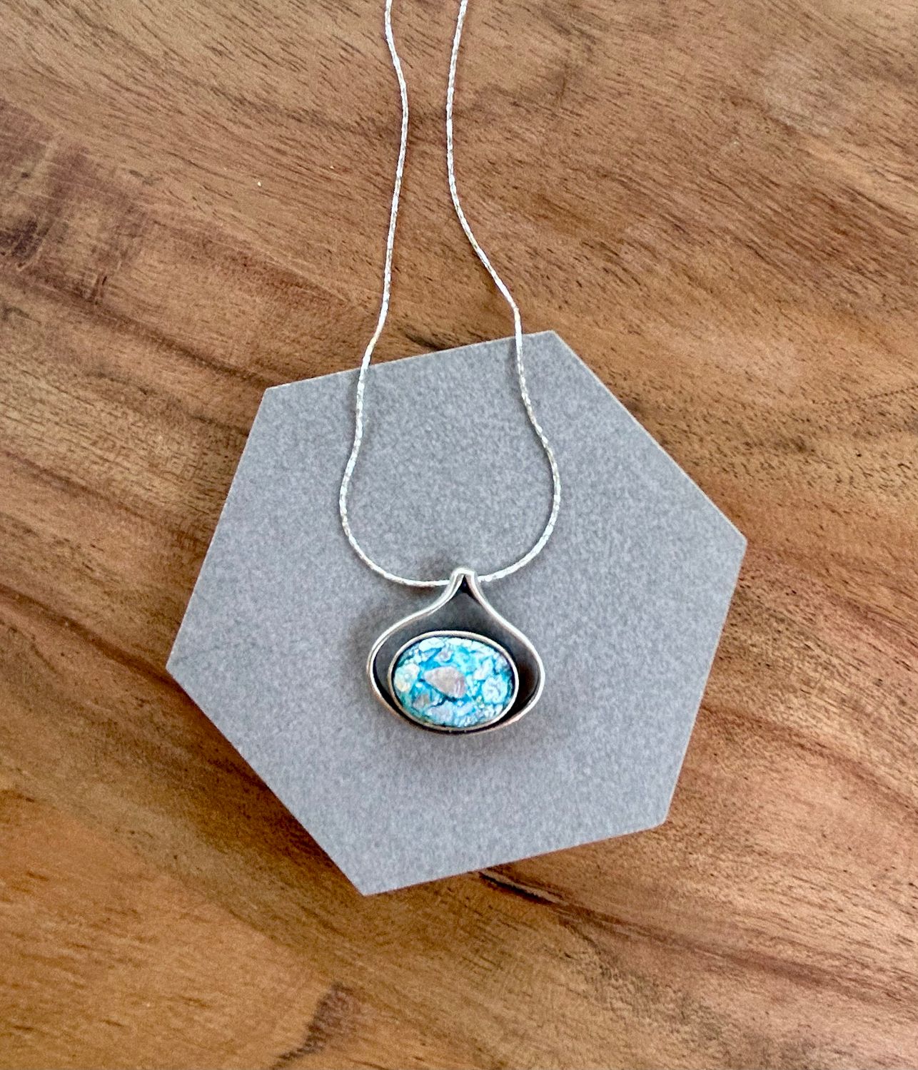Allium Onion Shaped Necklace