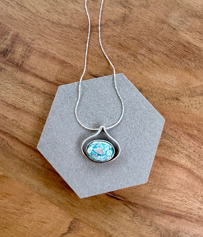 Allium Onion Shaped Necklace