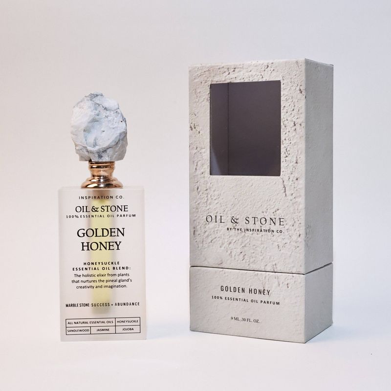 Golden Honey - Marble Premium Oil Perfume
