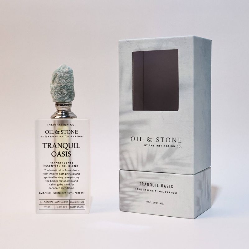 Frankincense & Myrrh  - Amazonite Premium Oil Perfume
