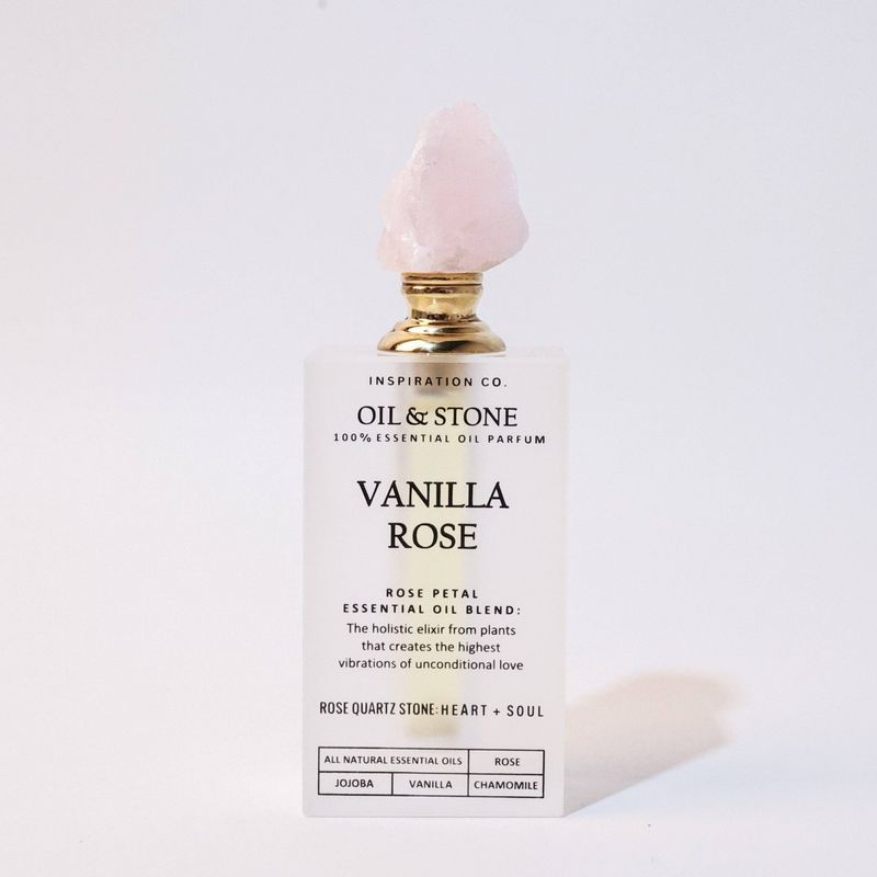Vanilla Rose - Rose Quartz Premium Oil Perfume