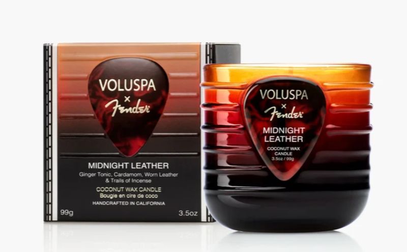 Midnight Leather 3.5 oz Candle