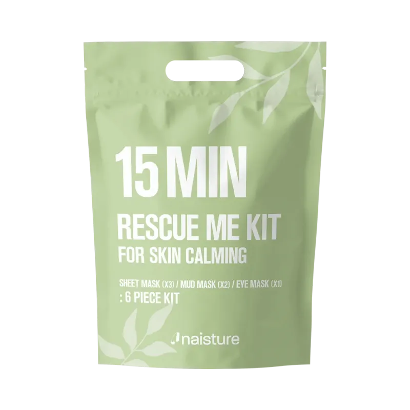 15 MIN Rescue Me Kit – K-Beauty Self-Care/Home Spa Kit (6pc)