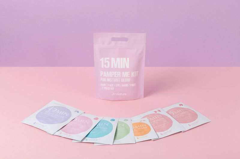 15 MIN Pamper Me Kit – K-Beauty Self-Care/Home Spa Kit (7pc)