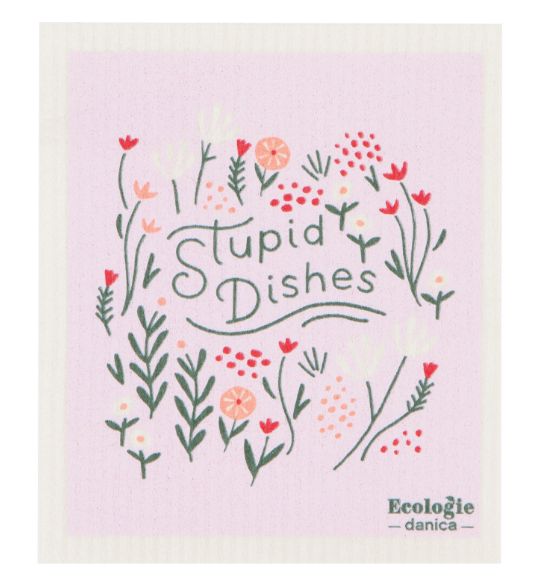 Stupid Dishes Swedish Dish Cloth