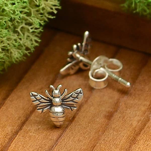 Tiny Bee Earrings