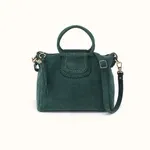 Sheila Medium Satchel - Pine Needle