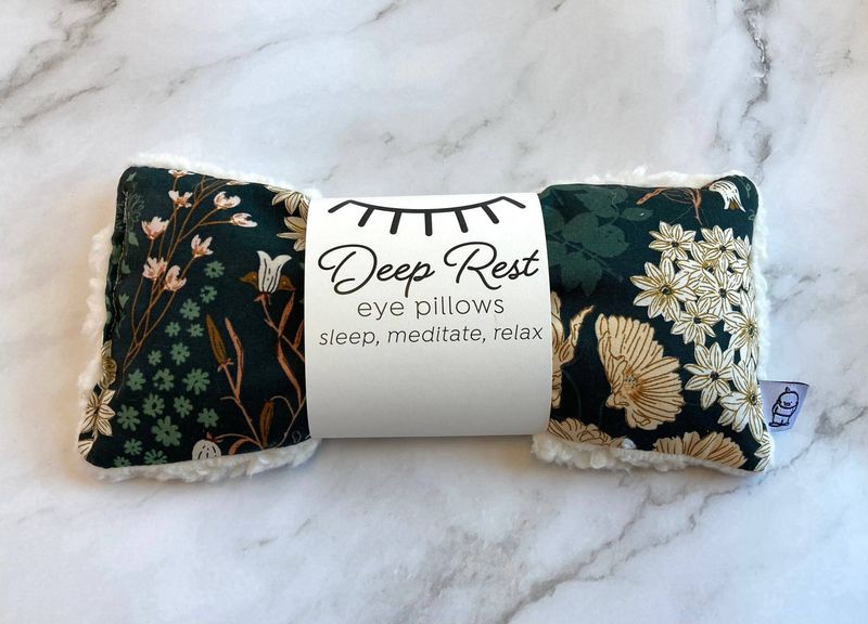 Deep Rest Eye Pillow/Emerald
