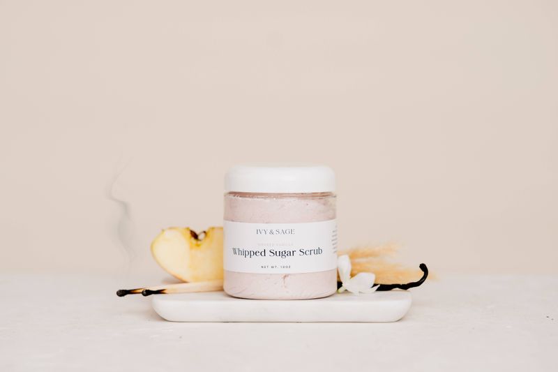 Smoked Vanilla Sugar Scrub