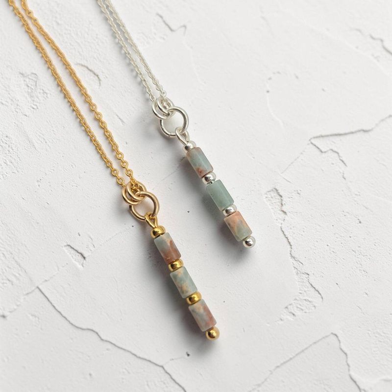 Aqua Terra Jasper Necklace
