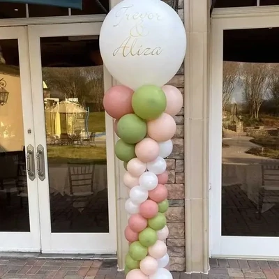 Bridal Shower Balloon Column