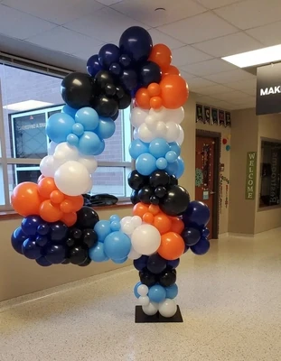 Basketball Number 4 Balloon Structure