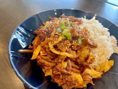 Spicy Pork Rice Bowl (제육덮밥)