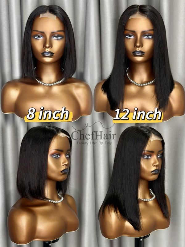 Bob cute 13*4 lace 10"pouce 