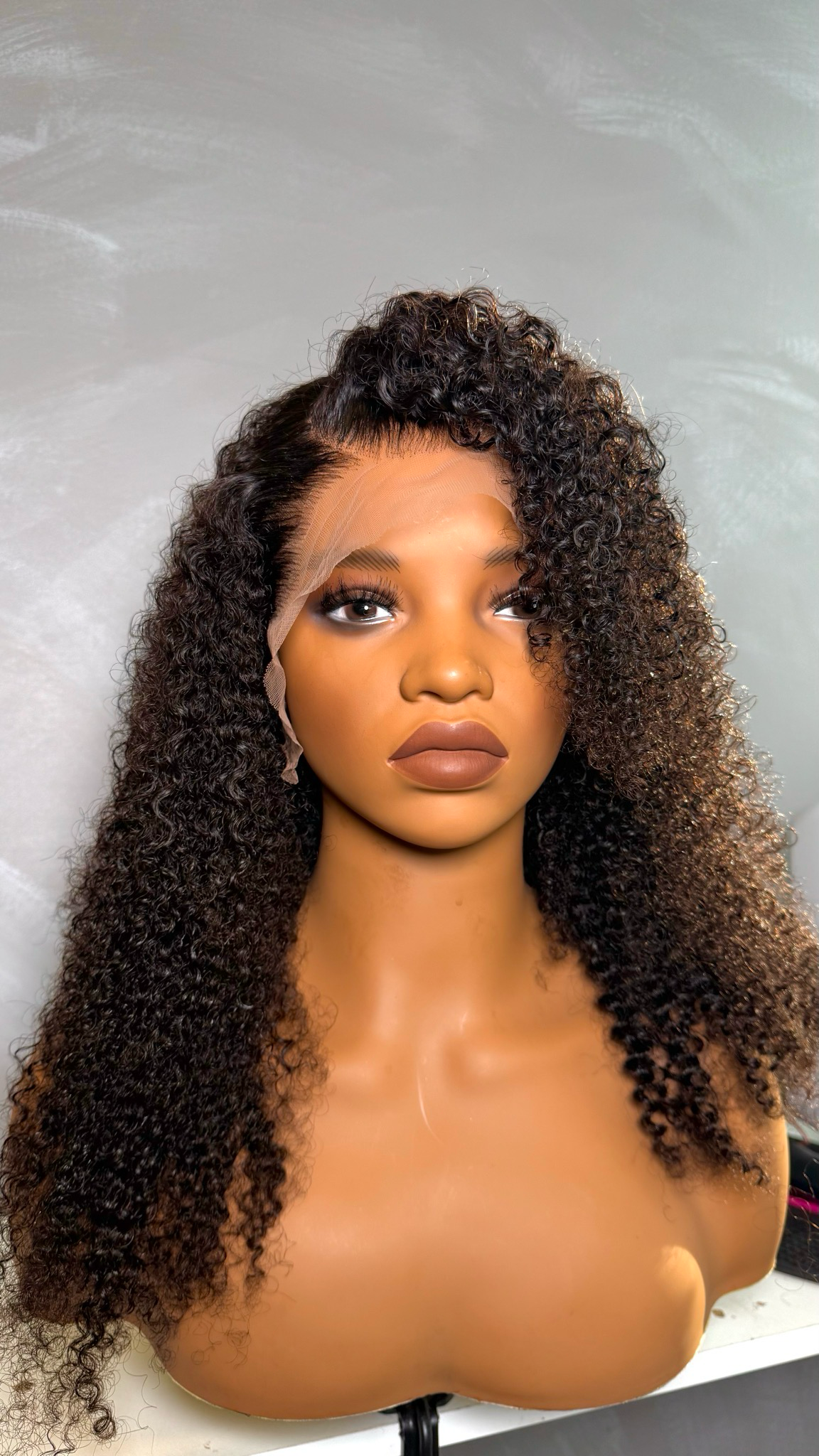Unité curly Ange 250% density cheveux humain vierge