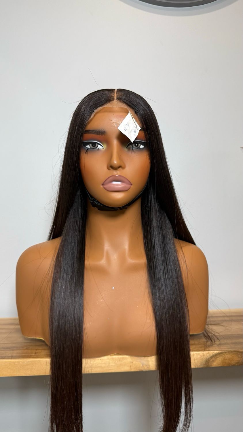 CHEZ FELY Unité Vietnamien Ombre 100% cheveux pure race Vietnamien  20" pouce, en 2*6 lace kim perruque prête à porté  210% en densité 