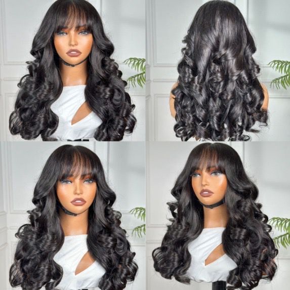 Unite beauty hot Vietnam hair 4*4 frange wig 24 Unite beauty hot Vietnam hair 4*4 frange wig 24"