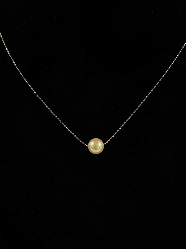 Akoya Pearl 18k White Gold Necklace