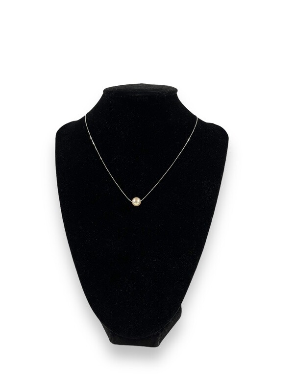 Akoya Pearl 18k White Gold Necklace