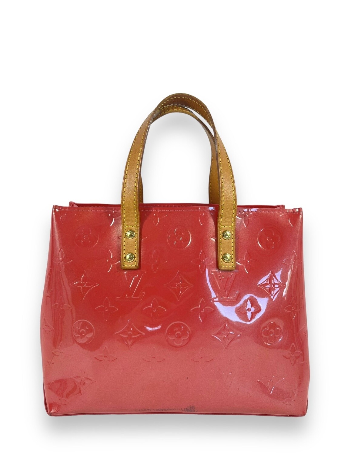 Louis Vuitton Pink Vernis Reade PM