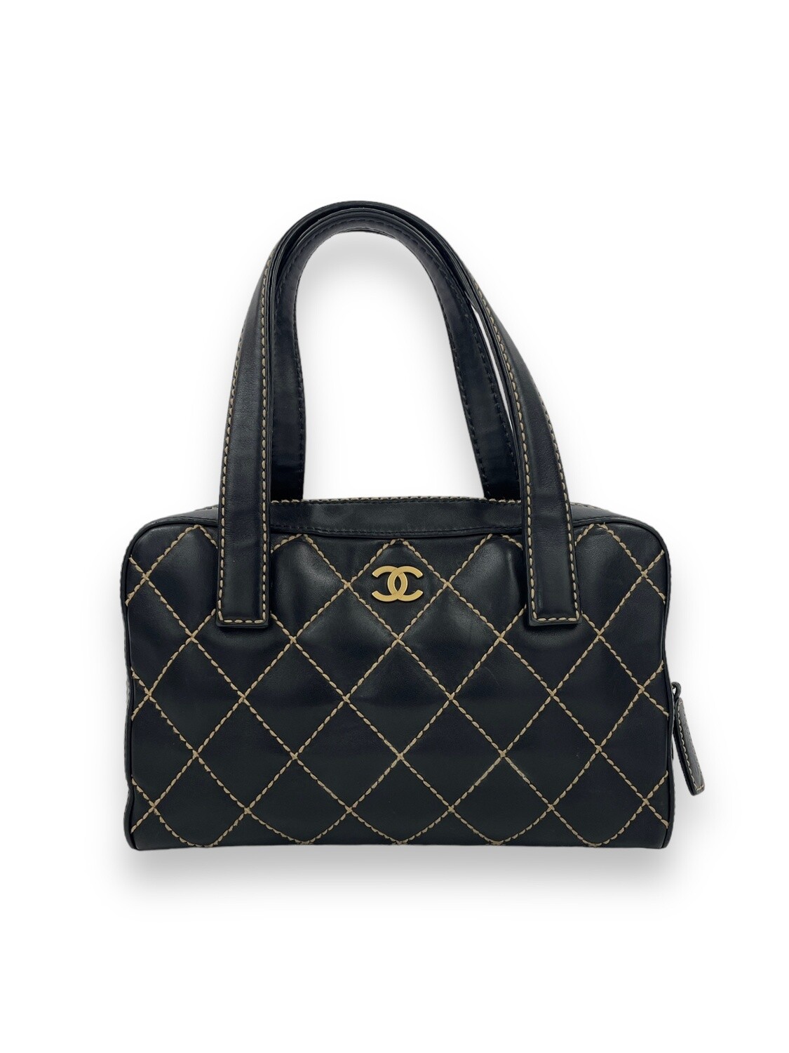 Chanel Surpique Bowler Bag