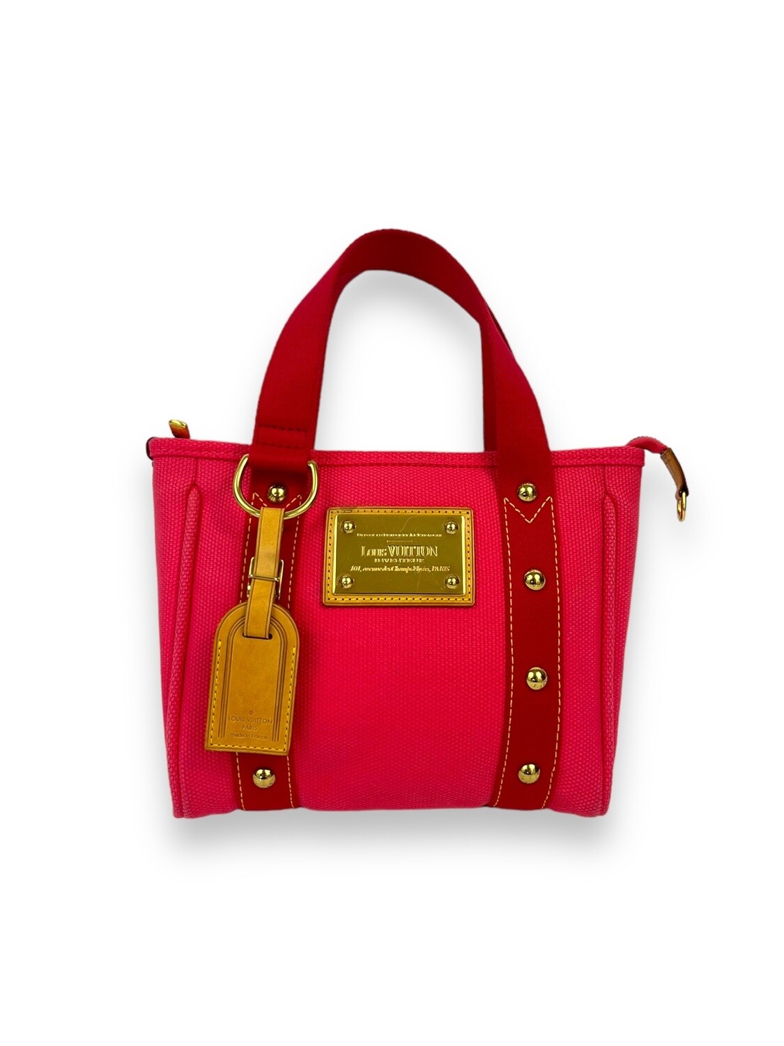 Louis Vuitton Pink Antigua Cabas PM