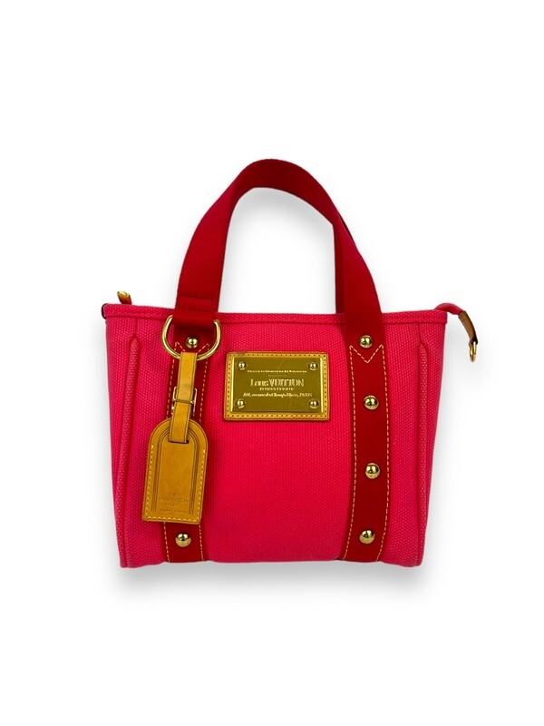 Louis Vuitton Pink Antigua Cabas PM
