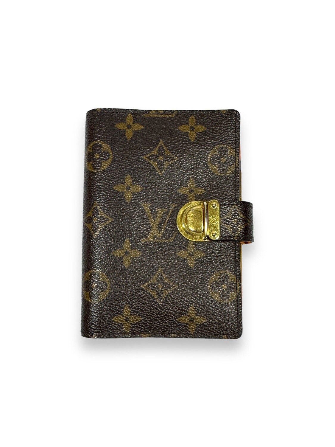 Louis Vuitton Monogram Canvas Koala Small Ring Agenda Cover Orange