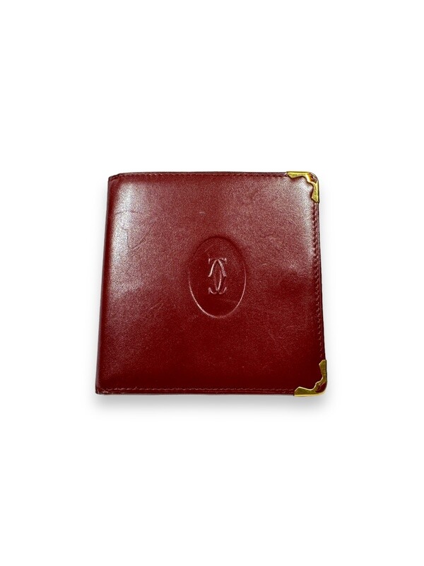 Cartier Vintage Mastline Bifold Wallet