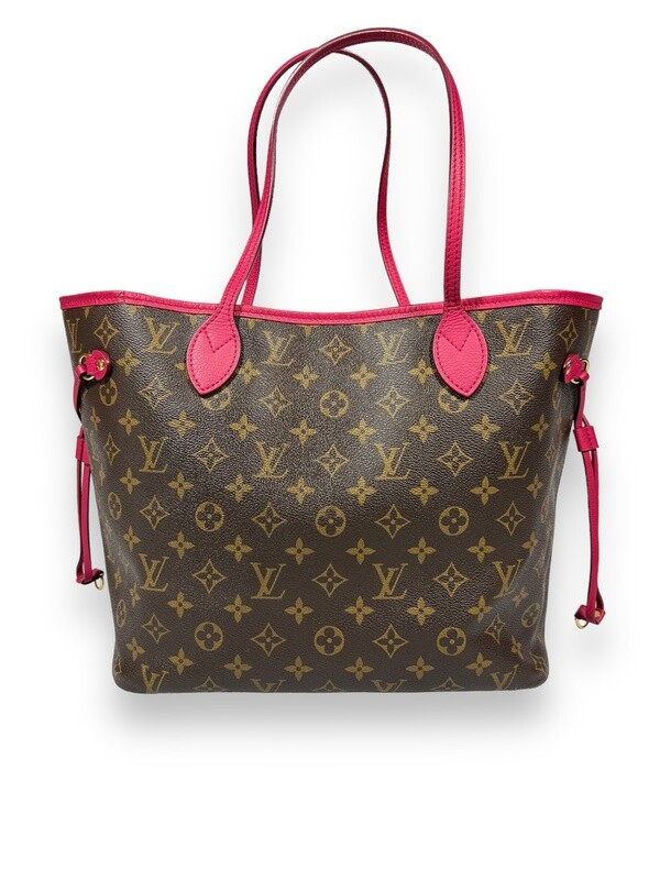 Louis Vuitton Monogram Articles de Voyage Ikat Neverfull MM Rose Indien