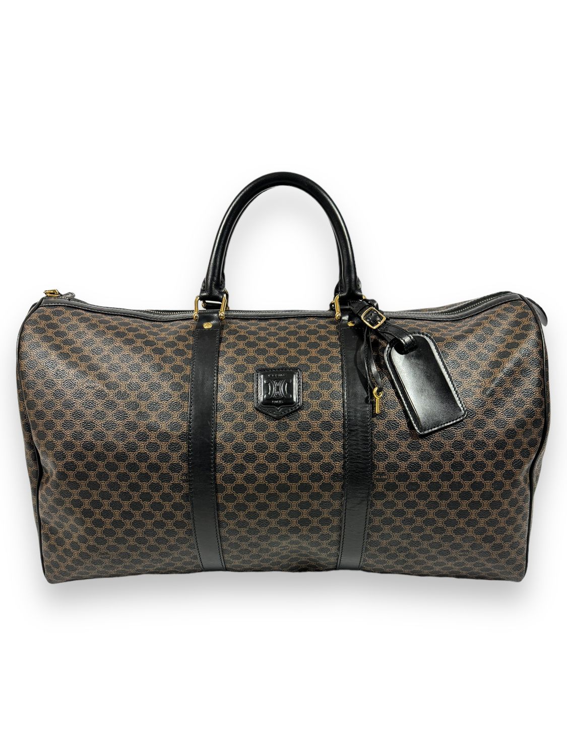 Celine Macadam Travel Bag Black