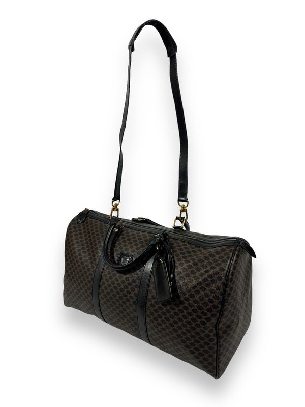 Celine Macadam Monogram Travel Bag Black