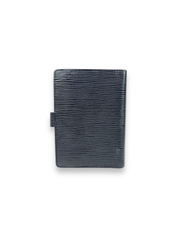 Louis Vuitton Black Epi Agenda Cover