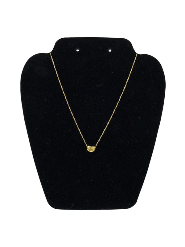 Tiffany &amp; Co. 18K Yellow Gold Bean Necklace