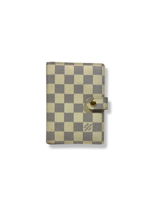Louis Vuitton Damier Azur Small Ring Agenda Cover
